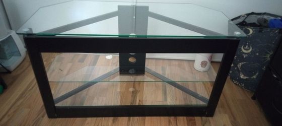 Glass Entertainment Center