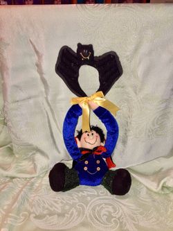 Velour Vampire Door Hanger