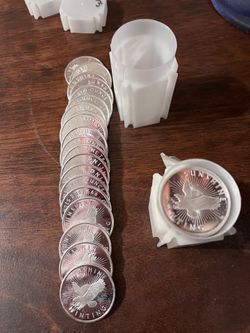 20 one ounce silver rounds