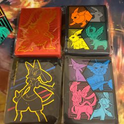 x10 65pack Of Pokemon Card Sleeves Shipped In Etb