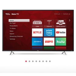 TCL 55" CLASS 4-SERIES 4K UHD HDR ROKU SMART TV - 55S405