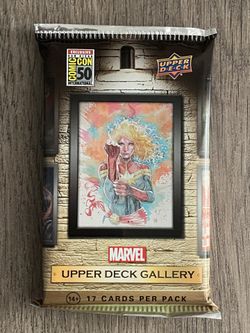 2019 SDCC Marvel Upper Deck Gallery Trading Cards