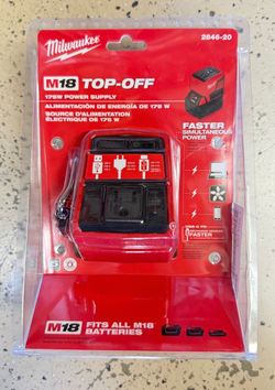 M18 Top-off Charger & Power Supply