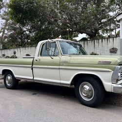 1967 Ford F250 Ranger Camper Special