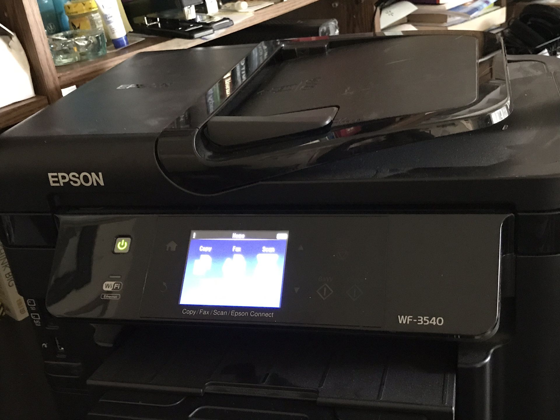 Epson WorkForce WF 3540 Wireless Color Printer with Scanners