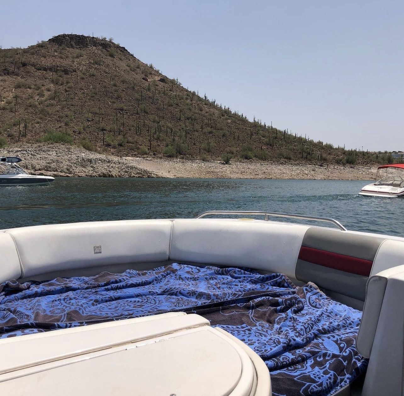 1995 Four Winns 214 CANDIA 20ft Deck boat Seats 13 for Sale in Phoenix