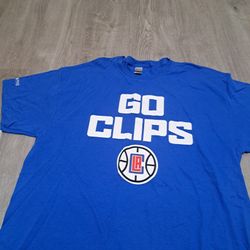 Never worn Los Angeles Clippers playoffs size XL Tshirt
