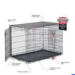KONG Ultra-strong Double Door Wire Dog Crate