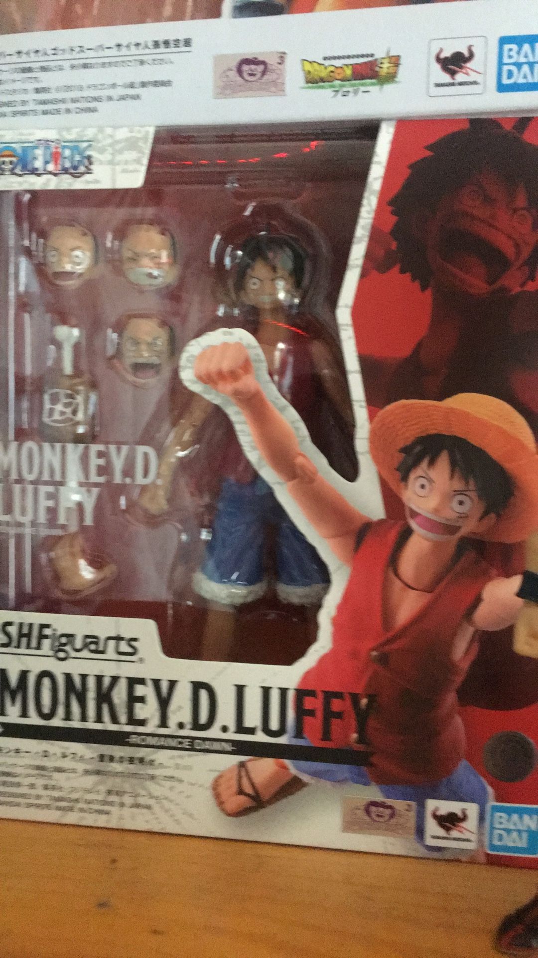 Shf Luffy And Vegeta And Tonjiro And Piccolo And Trunks And Dragon Starts Cell