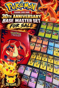 Pokemon 30th Anniversary base master set