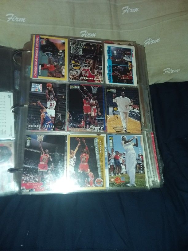 Great Condition Michael Jordan Cards All On Page Mint Condition 