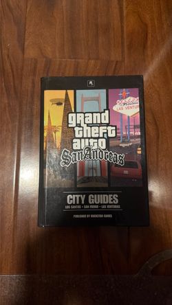Grand Theft Auto San Andreas City Guides Book Manual