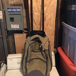 Backpack/luggage With Wheels