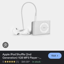 Brand New MP3 Player W/ Headphones (Unopend) 