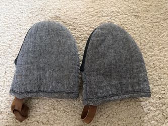 Cuisinart Mini Oven Mitts / Pot Holders (Set of 2) - Herringbone Pattern