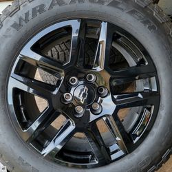 New 20" Oem 2026 Chevy Trailboss Rims / Tires 275/60/20