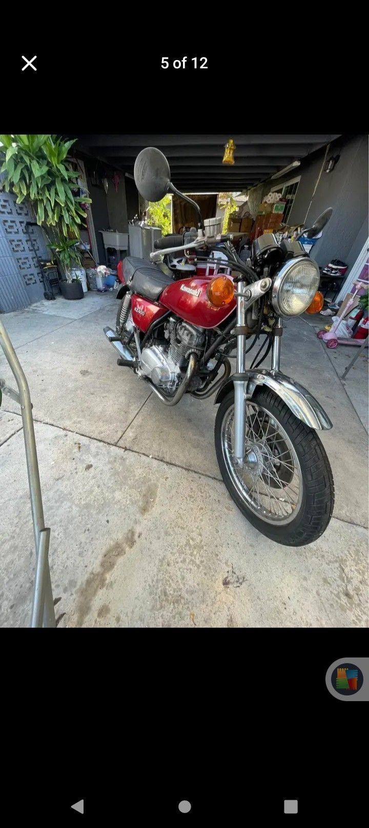 1978 Kawasaki Kz400 D1