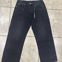 Purple Jeans Size 32,36