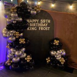 Balloons Decoration Backdrop Wall