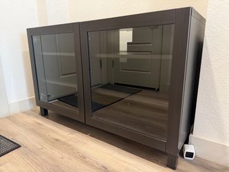 Black tv stand / cabinet