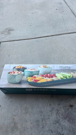 Mums 5-Piece Serve Set