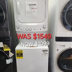 3.8 Cu. Ft. Washer 5.9 Cu. Ft. Electric Dryer Combo 