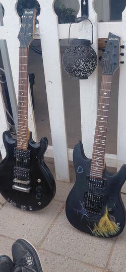 Ibanez and Laguna Electric Guitars – Lot of 2