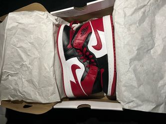 Jordan 1 Mid Alternate Bred Toe