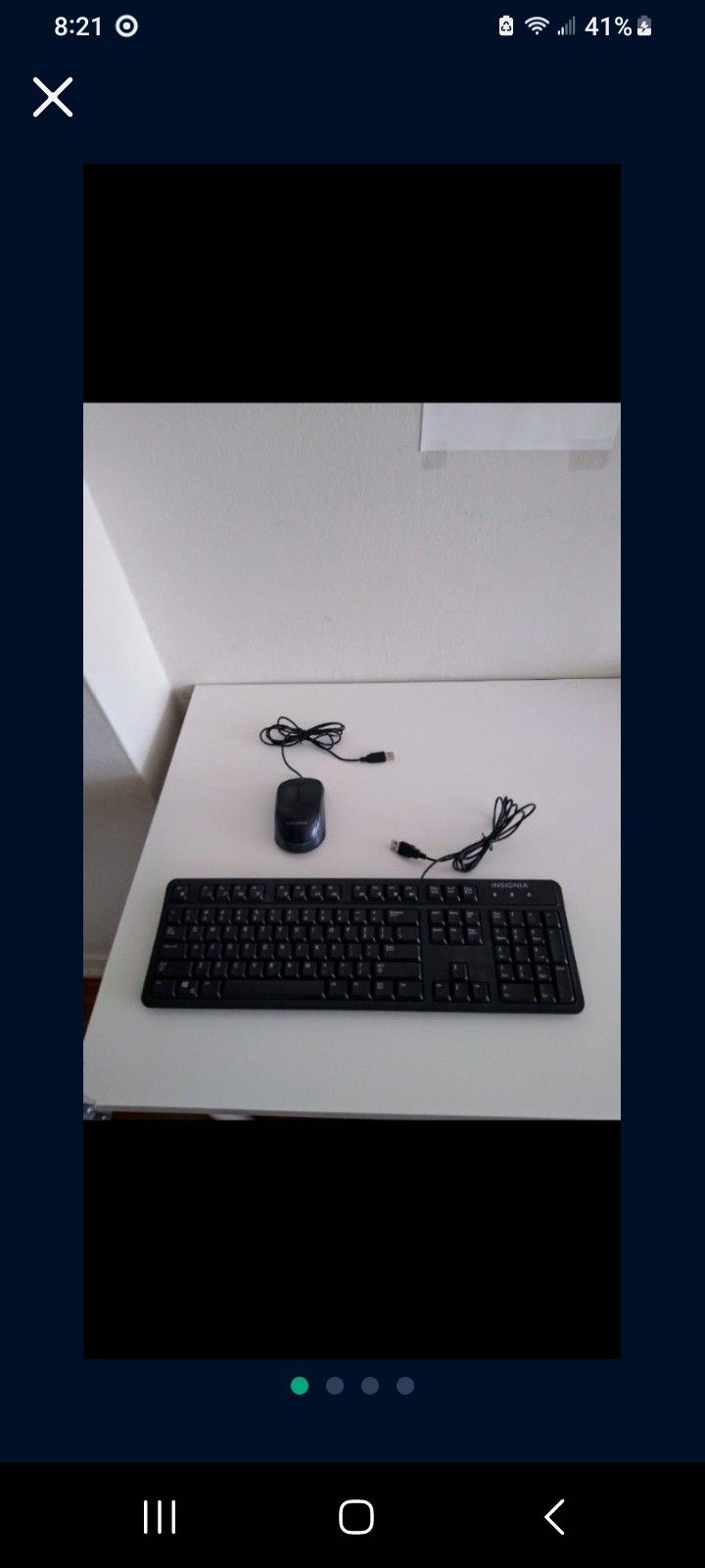 Insignia Keyboard and Mouse New.
All for Only 8 dollars!
And I gift a New Glade Candle.
Great deal.