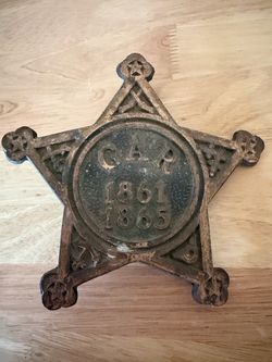 Civil War veterans grave marker