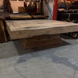 Square Natural Teak Coffee Table - Dandou