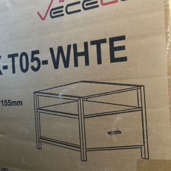 White nightstand
