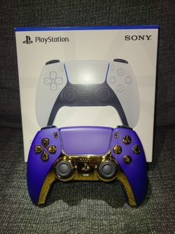 *new* PS5 Playstation DualSense Wireless Controller Lakers Theme with LED kit