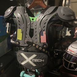 Should pads, Xtech , Speedflex , Face Shield 