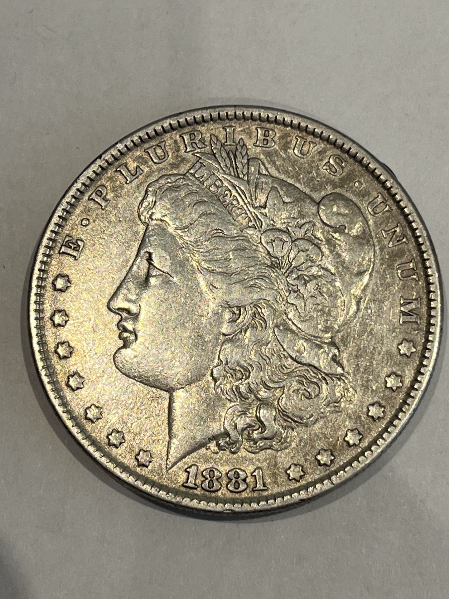 1881 Morgan 90% Silver Dollar