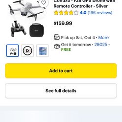 Contixo Drone With Camera