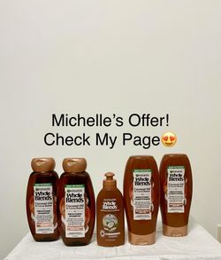 Garnier Whole Blends Coconut Oil/Cocoa Butter Shampoo & Conditioner Set