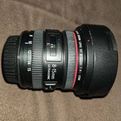 Canon 8-15mm Lens