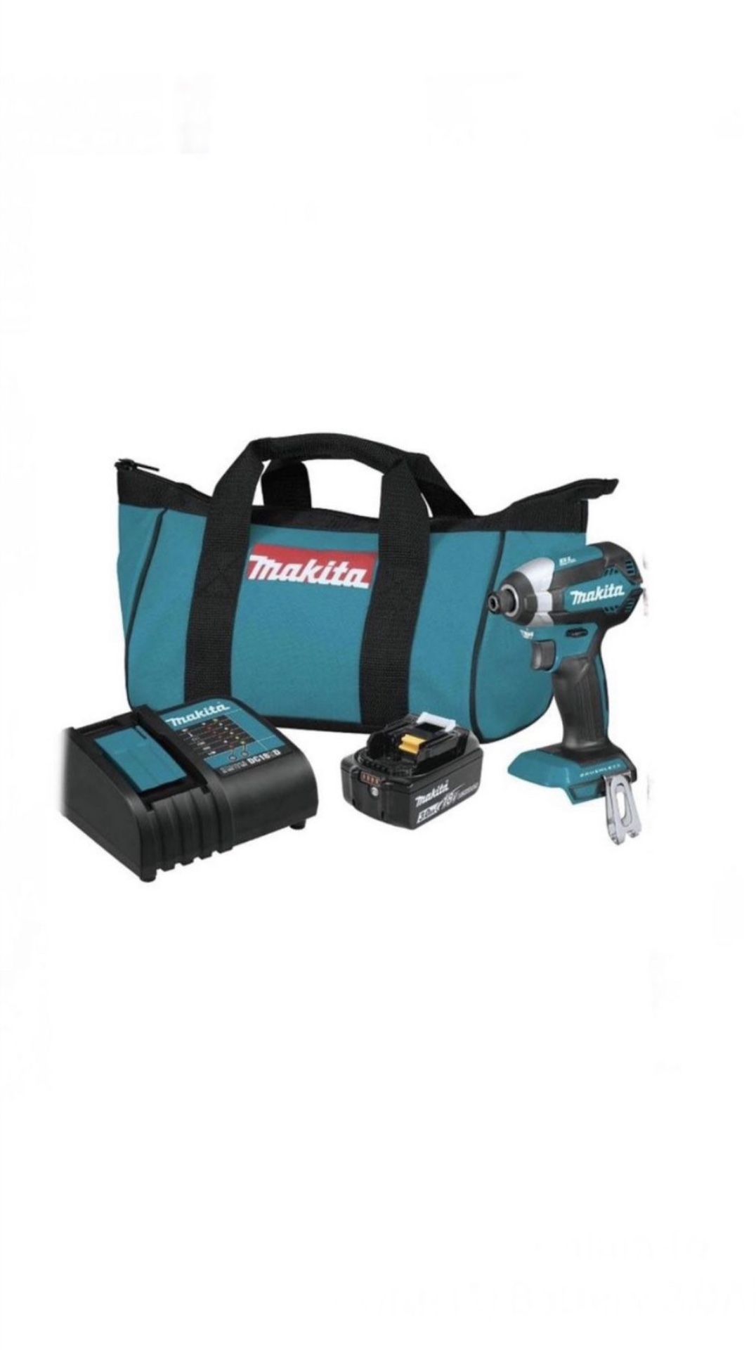 New Brushless Makita 18-Volt LXT Lithium-Io Cordless Impact Driver Kit with (1) Battery 3.0Ah $125 Firm