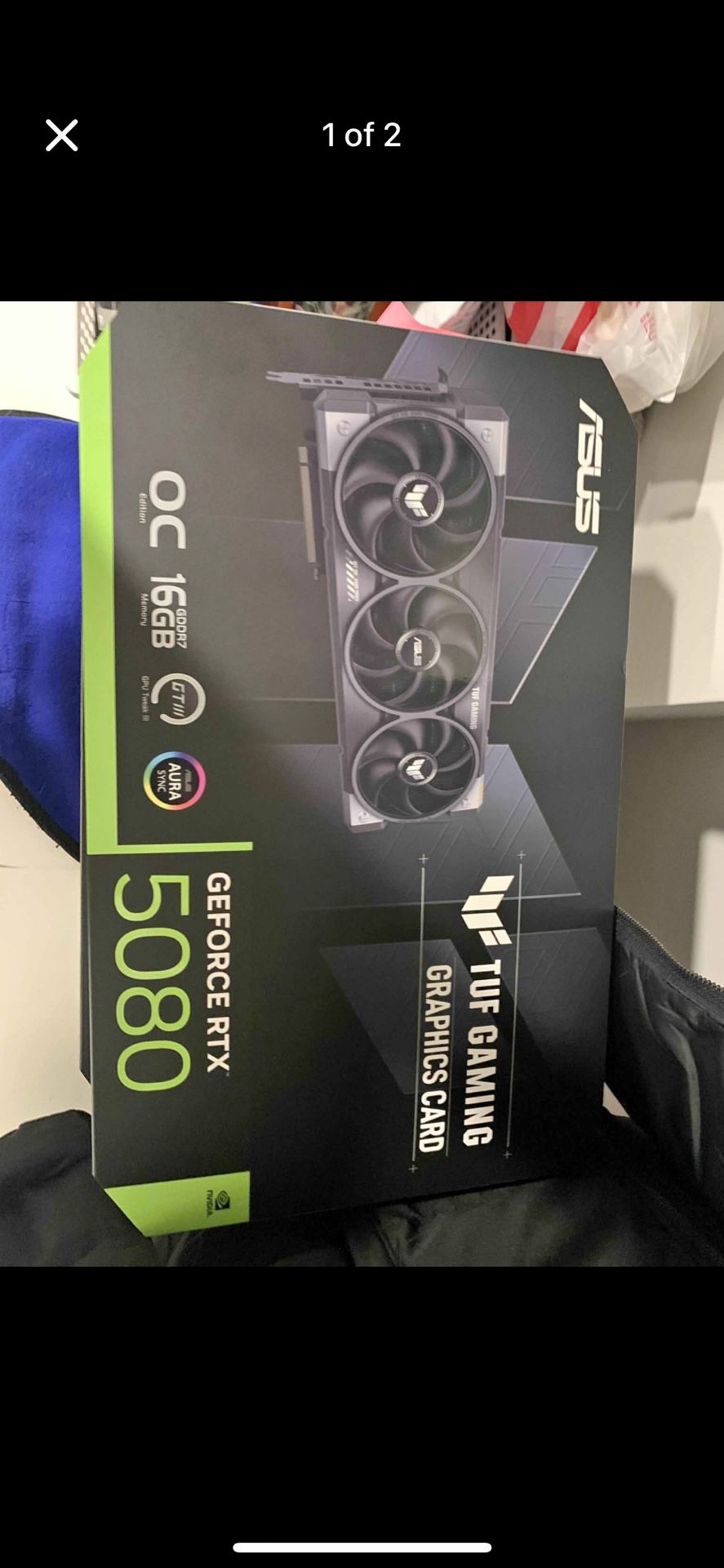 ASUS TUF Gaming Geforce RTX 5080 16GB GDDR7 Gaming Graphics Cards
