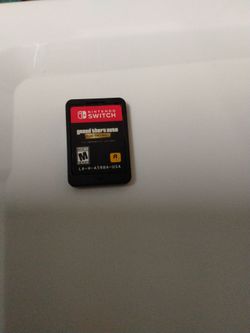 GTA The Trilogy Definitive Edition Nintendo Switch