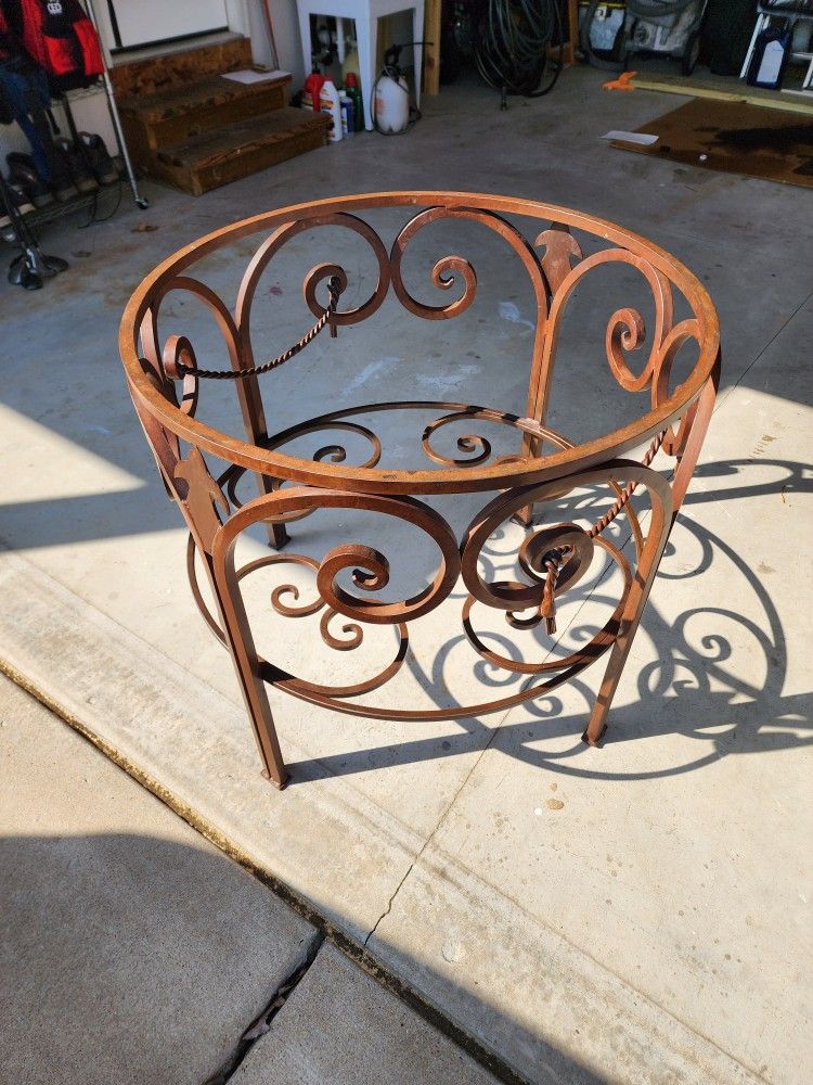 Glass Table Base
