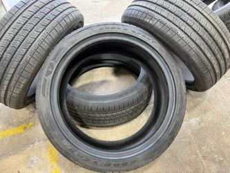 FREE DELIVERY 4 Like New Tires Goodyear EV FOAM TIRES 235/40R19 100% Tread fit camry accord MODEL 3