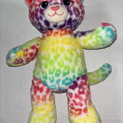 Build-A -Bear Lisa Frank 17” Rainbow Leopard 