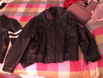 Leather jacket