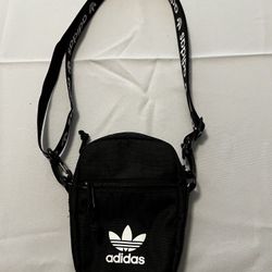 Black Adidas Canvas Crossbody