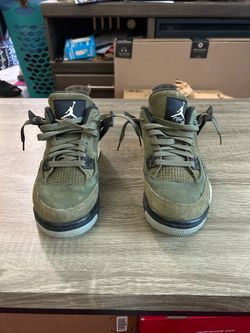 6.5y Nike Air Jordan 4 Retro SE Craft "Medium Olive"