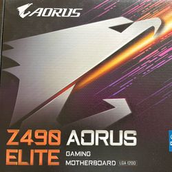 Z490 Elite Aorus Gaming Motherboard 