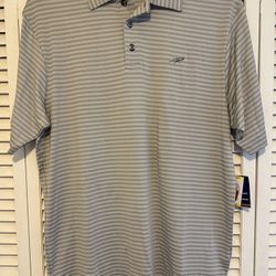 Champion Gray Polo Shirt Classic Style NEW SZ M