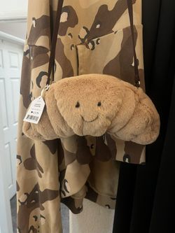 jelly cat croissant purse